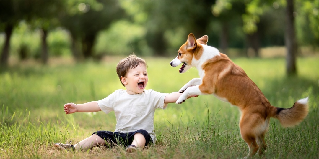 5 правил безопасности: как научить ребёнка и собаку жить в мире