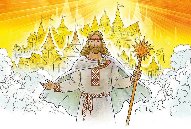 Русские потомки русов и славян - внуки Дажьбога