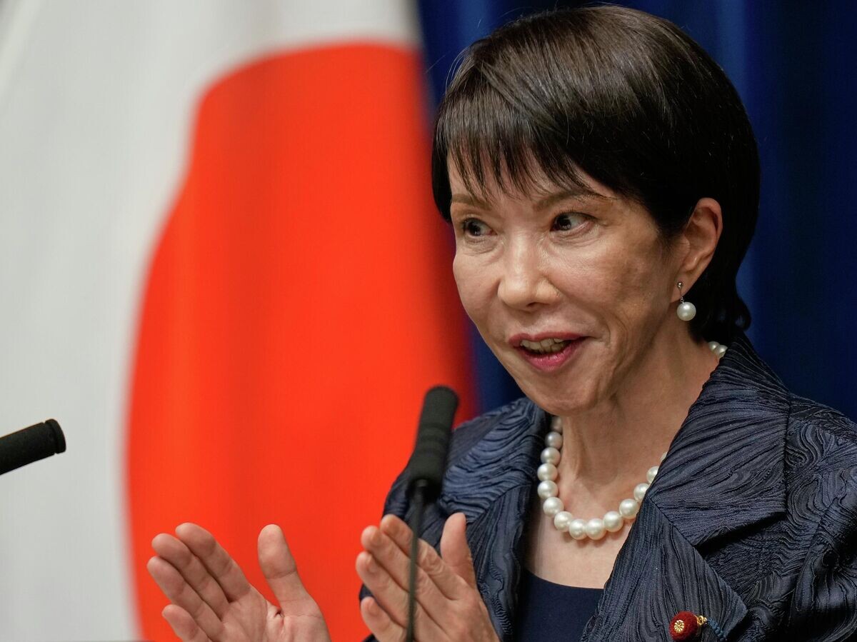    Премьер-министр Японии Санаэ Такаити | © AP Photo / Eugene Hoshiko