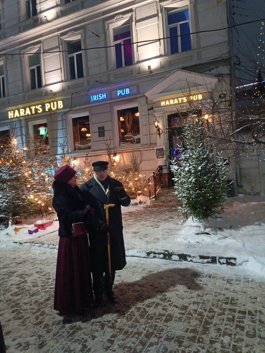 Костюмированная экскурсия на Рождественской