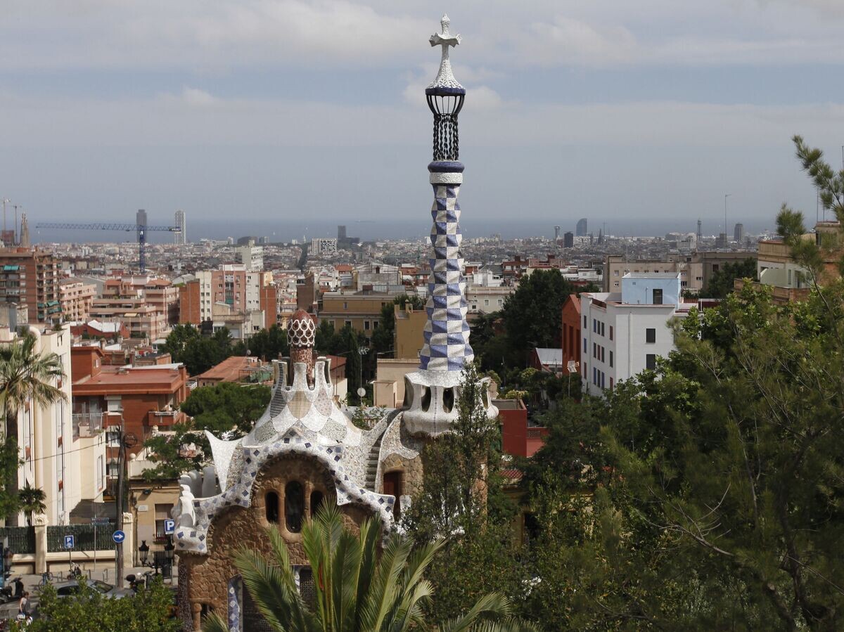    Вид на Барселону из парка Гуэля© РИА Новости . Алексей Куденко