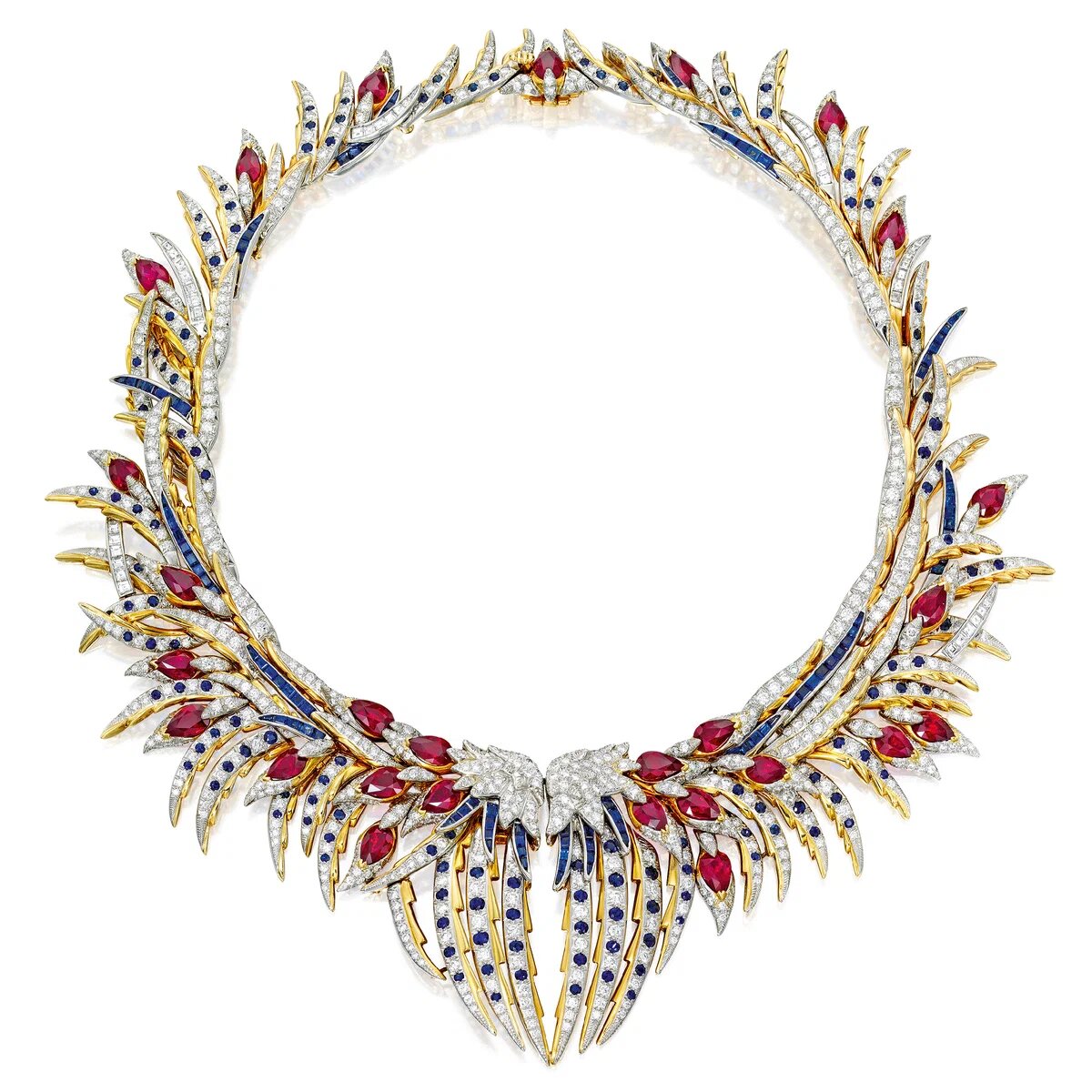 Колье "Перья"