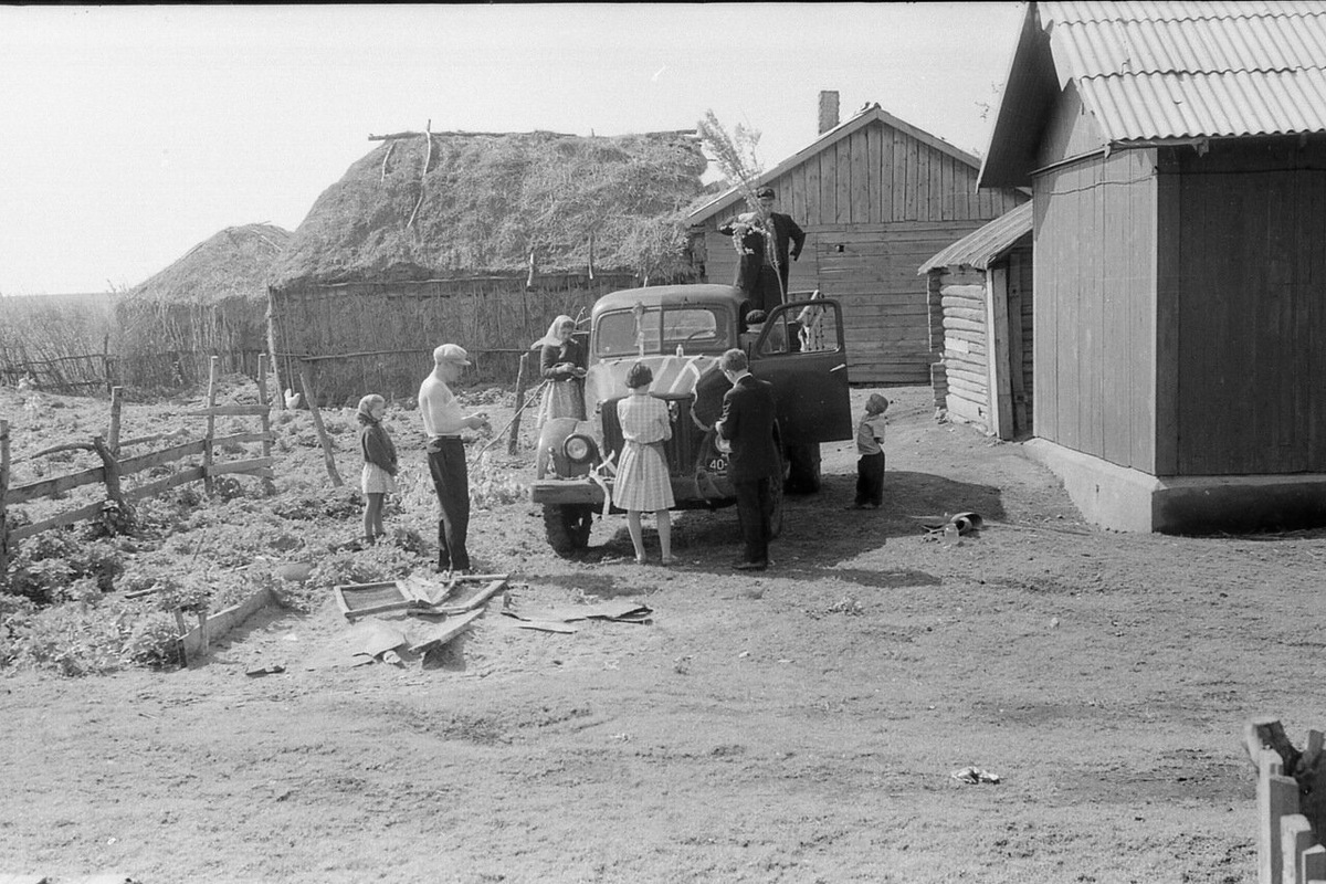 В советских деревнях. Фото 60-х годов
