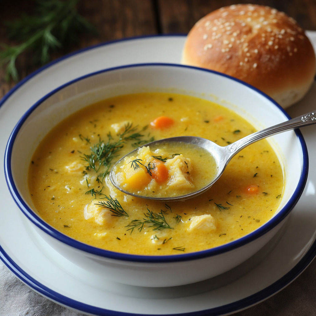 Суп‑пюре с куриными потрошками на курином бульоне: сытный и простой рецепт 🍲