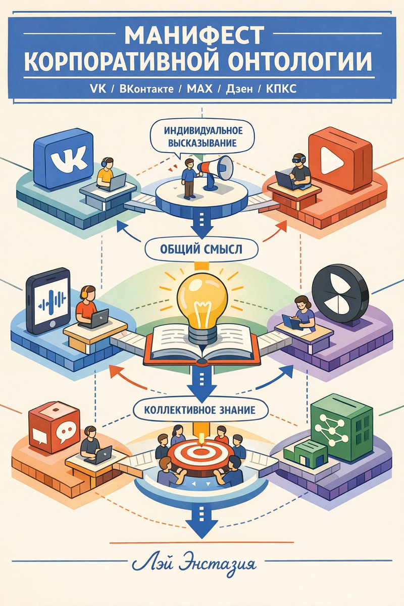 Манифест корпоративной онтологии: VK / ВКонтакте / MAX / Дзен / КПКС