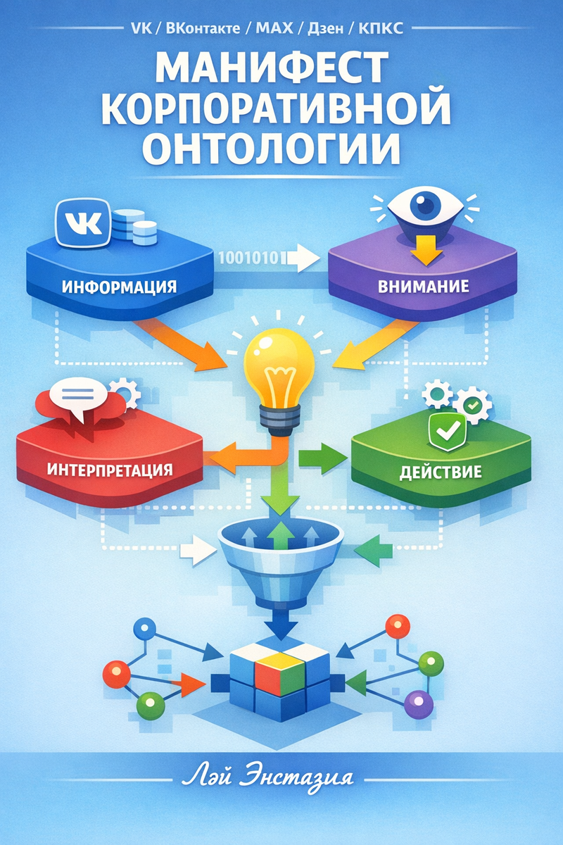 Манифест корпоративной онтологии: VK / ВКонтакте / MAX / Дзен / КПКС