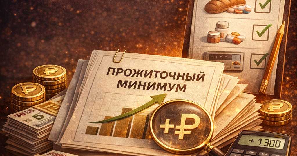 КАК ПРОЖИТОЧНЫЙ МИНИМУМ ИЗМЕНИТ ВАШУ ПЕНСИЮ В 2026 ГОДУ?