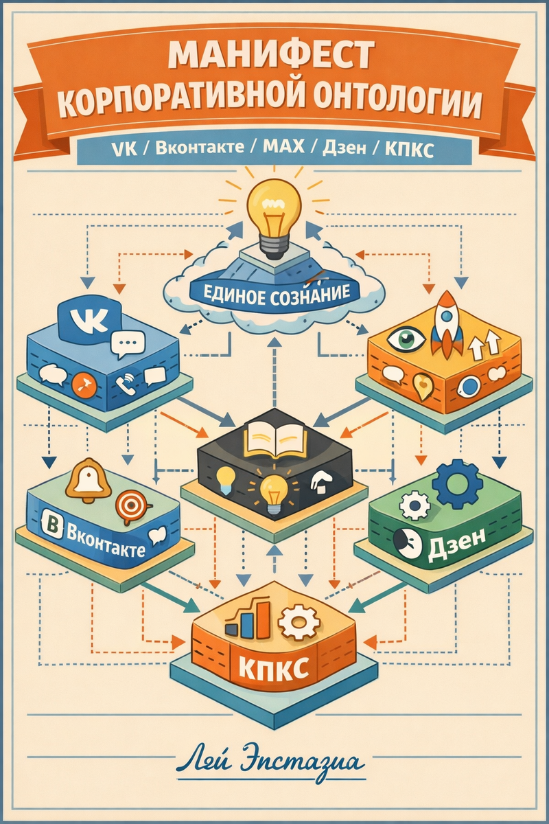 Манифест корпоративной онтологии: VK / ВКонтакте / MAX / Дзен / КПКС