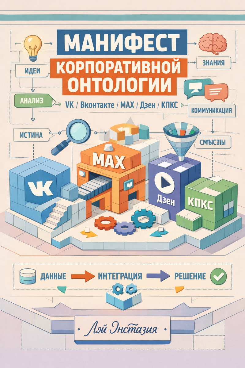 Манифест корпоративной онтологии: VK / ВКонтакте / MAX / Дзен / КПКС