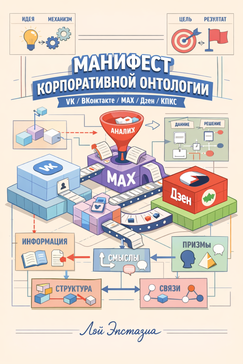Манифест корпоративной онтологии: VK / ВКонтакте / MAX / Дзен / КПКС