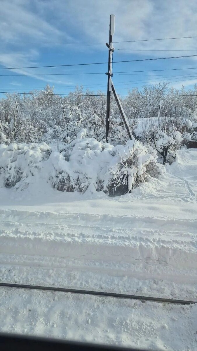    Поезд в «снежном плену»   rostovgazeta.ru