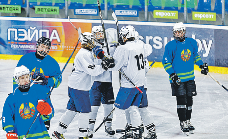 Страсти на льду были жгучие Фото: Предоставлены газетой «Новополоцк сегодня»