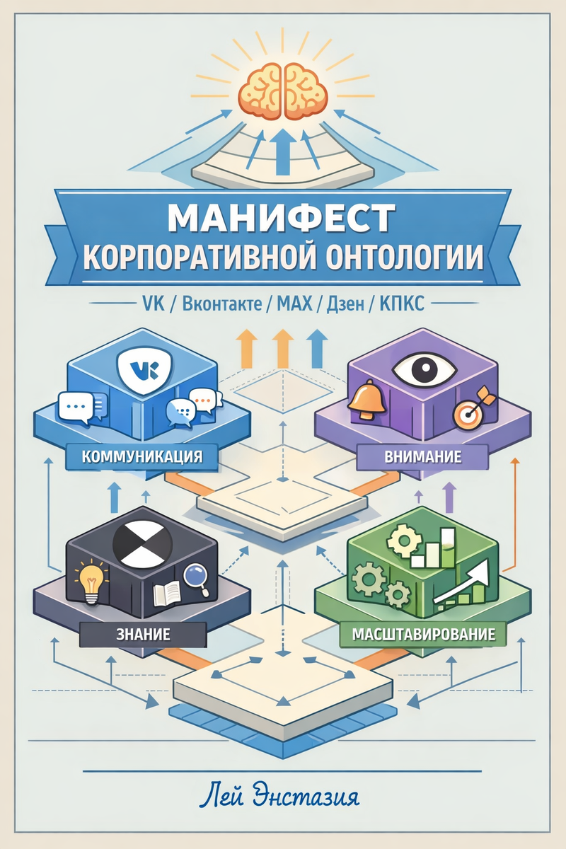 Манифест корпоративной онтологии: VK / ВКонтакте / MAX / Дзен / КПКС
