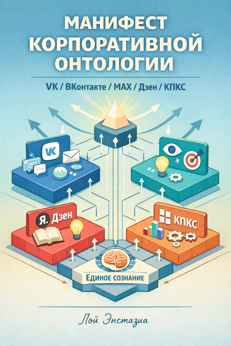 Манифест корпоративной онтологии: VK / ВКонтакте / MAX / Дзен / КПКС