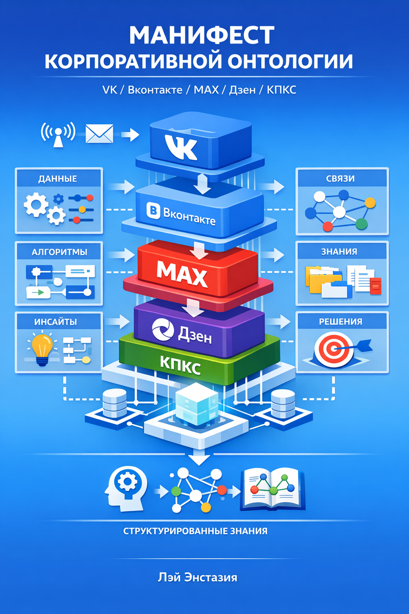 Манифест корпоративной онтологии: VK / ВКонтакте / MAX / Дзен / КПКС