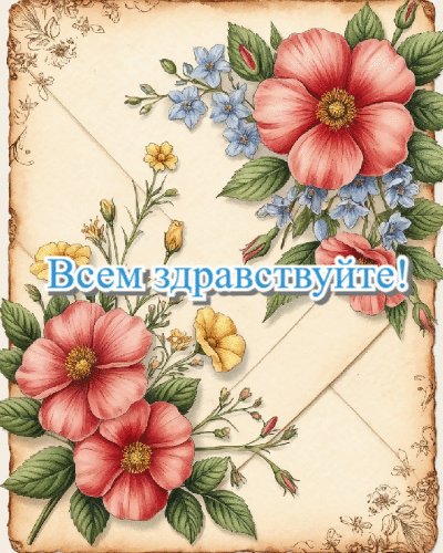 Всем здравствуйте!