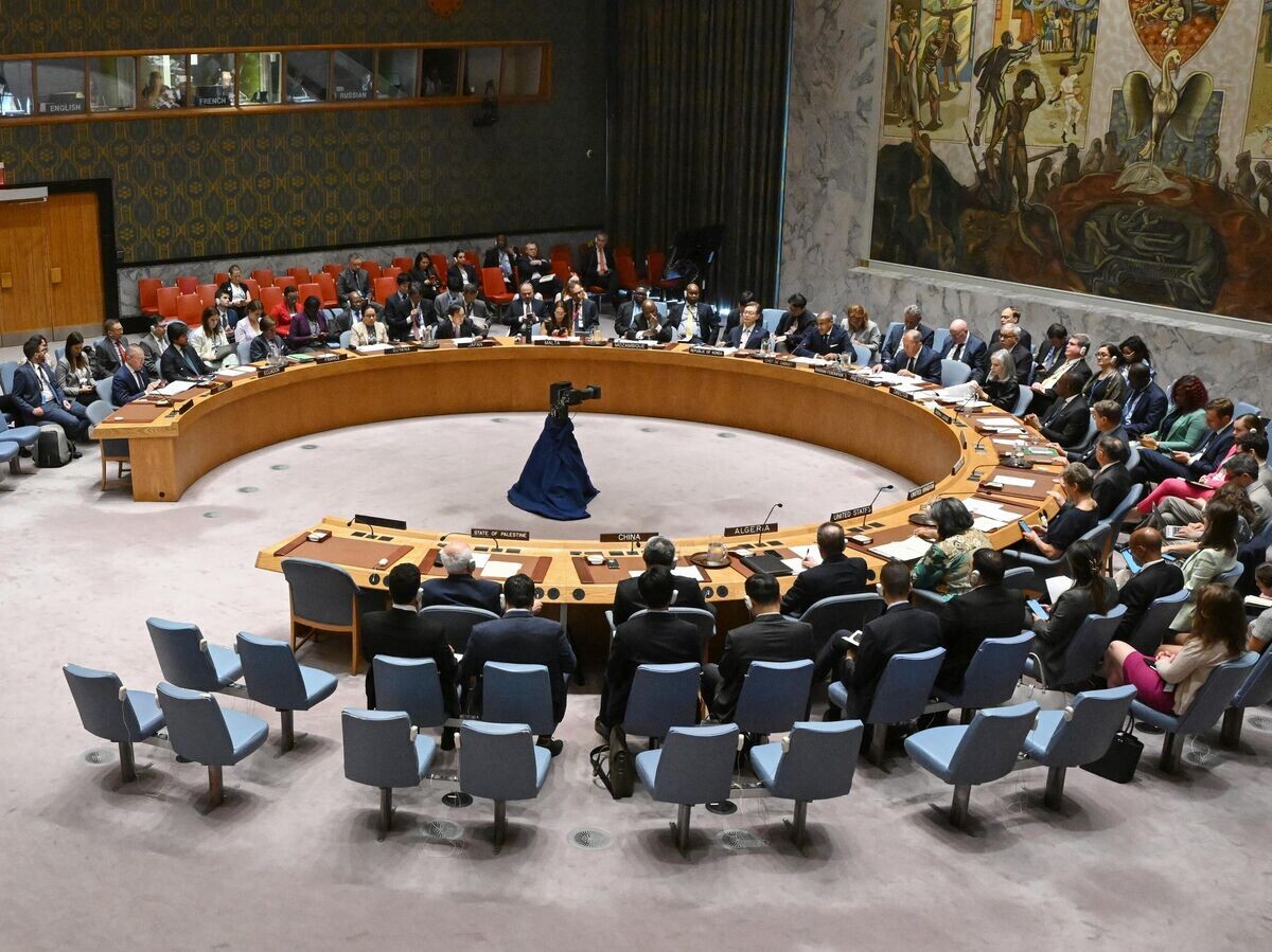    Заседание Совета Безопасности ООН в Нью-Йорке | © РИА Новости / Сергей Гунеев