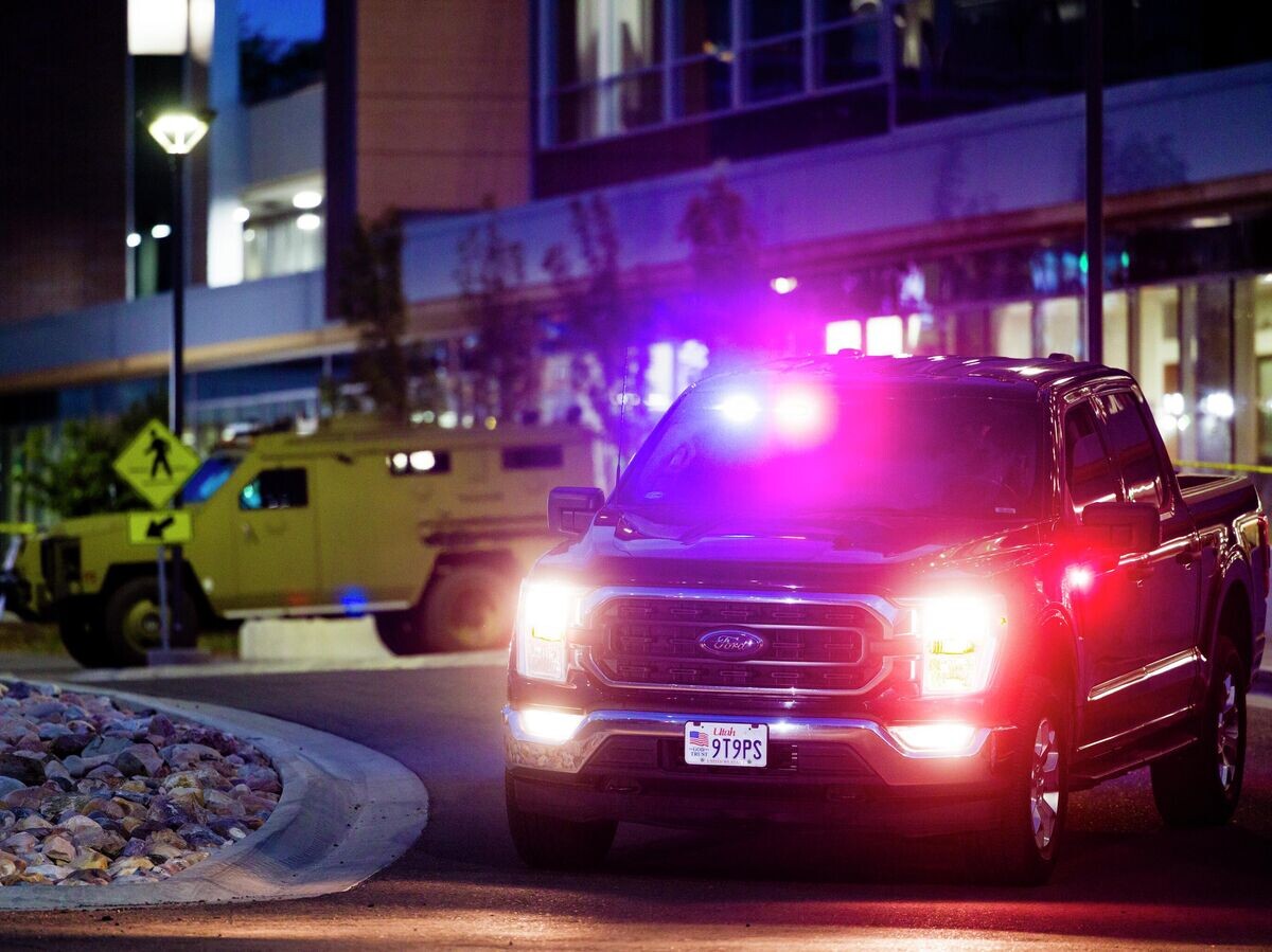    Полиция на территории Университета долины Юта | © Getty Images / Michael Ciaglo