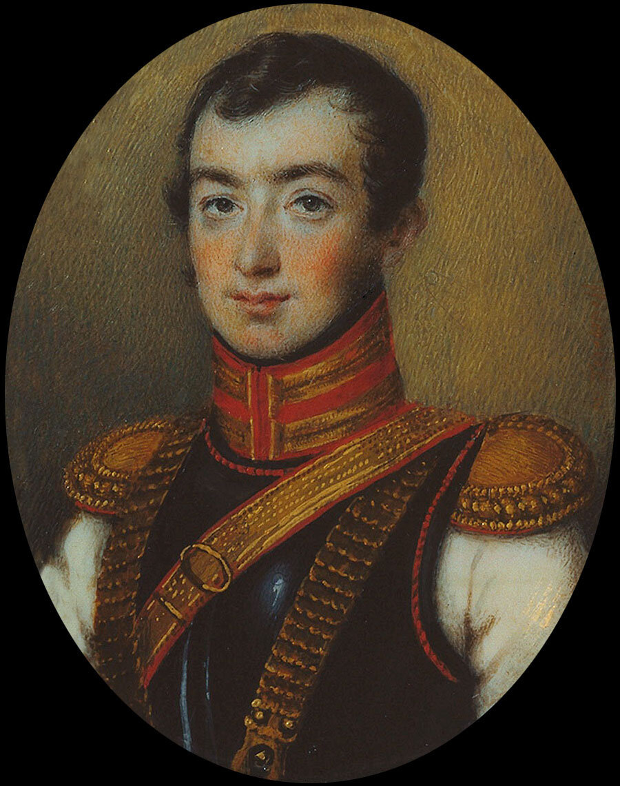 Теребенев М.И. Портрет А.М. Одоевского. 1823-1824 гг.