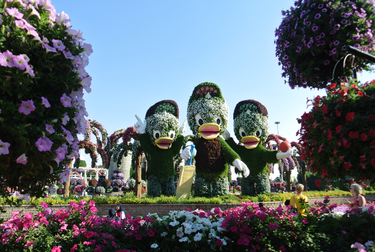 На экскурсии в парке цветов 31.01.2020