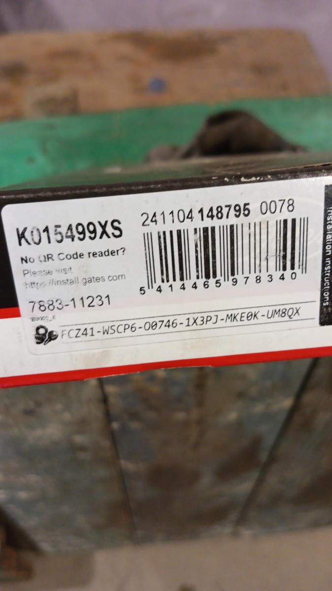 Gates k015499xs