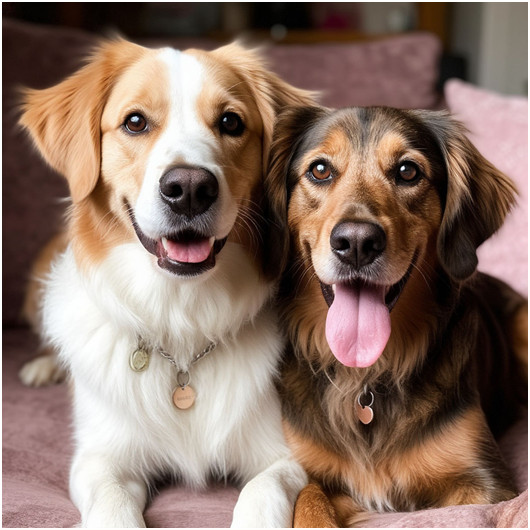 Сгенерировано Ии- друзья меньшие и преданные.