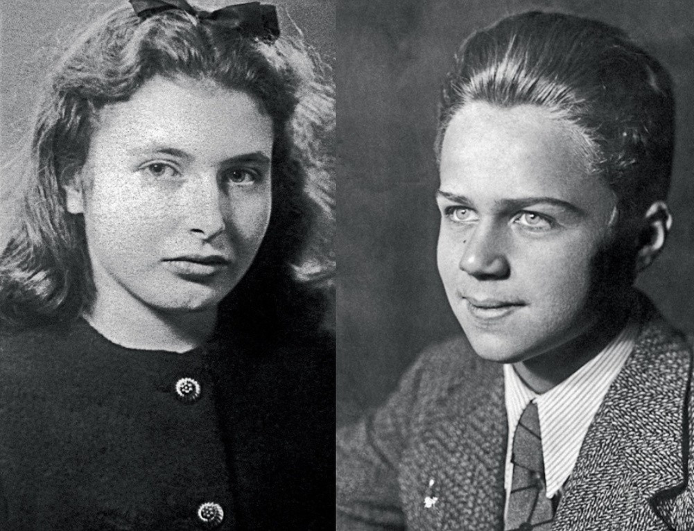 Нина Уманская и Володя Шахурин