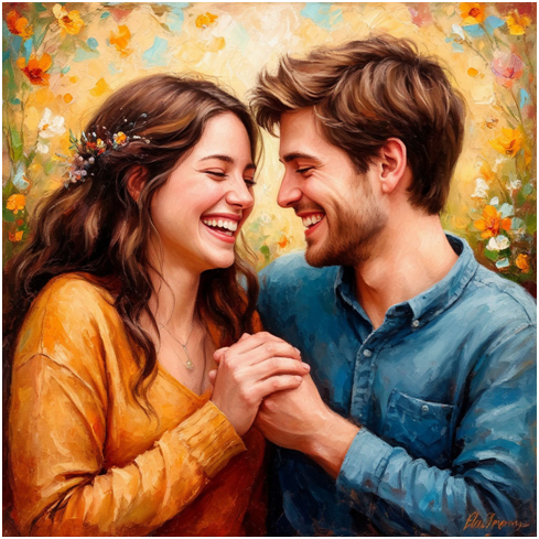 Сгенерировано ИИ- любовь кажется вечной.