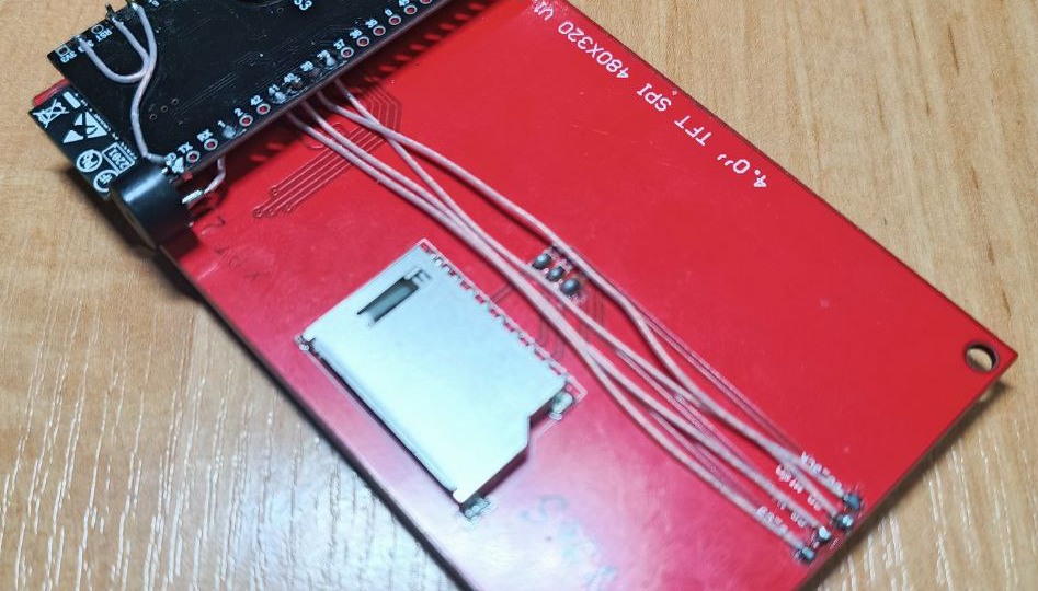 Ленивый 4-х дюймовый дисплей-шилд для ESP32-S3