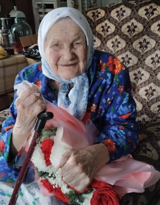 Поздравление Ольги Николаевны Александровой
Фото: газета «Струги»