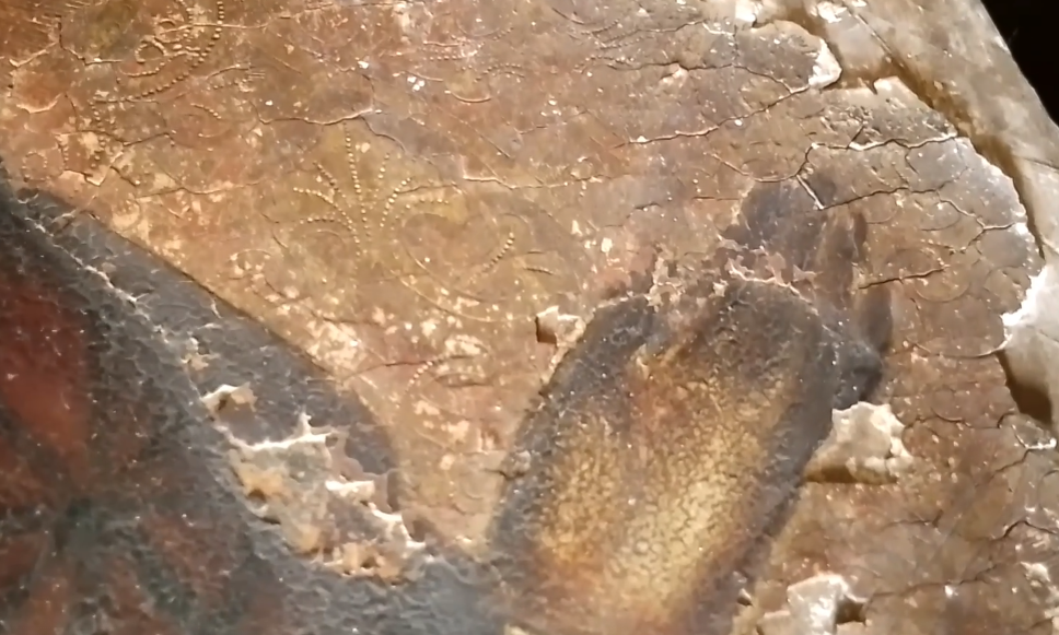 Неизвестный Святой. Фрагмент. Фото автора