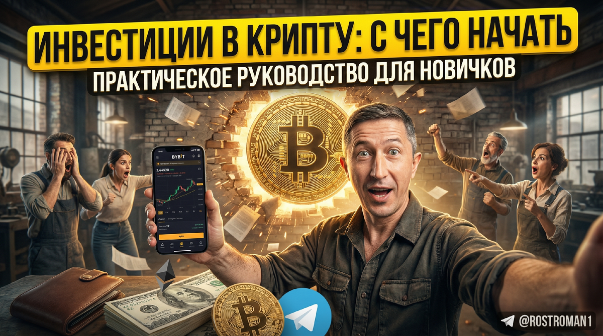 Инвестиции в крипту: с чего начать новичку в 2026