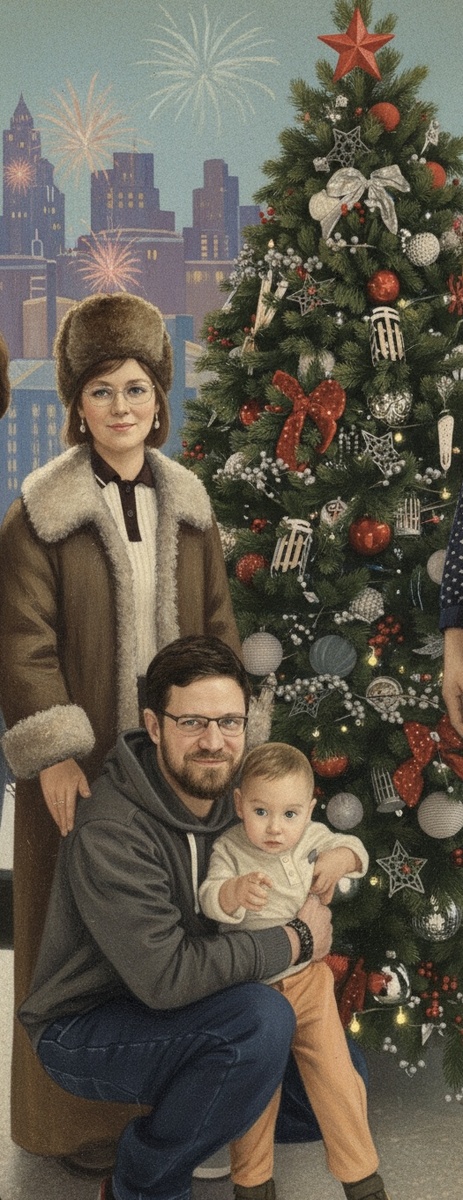 Все побежали делать советские открытки из фото - и я побежала! (хоть я и непохоже получилась)