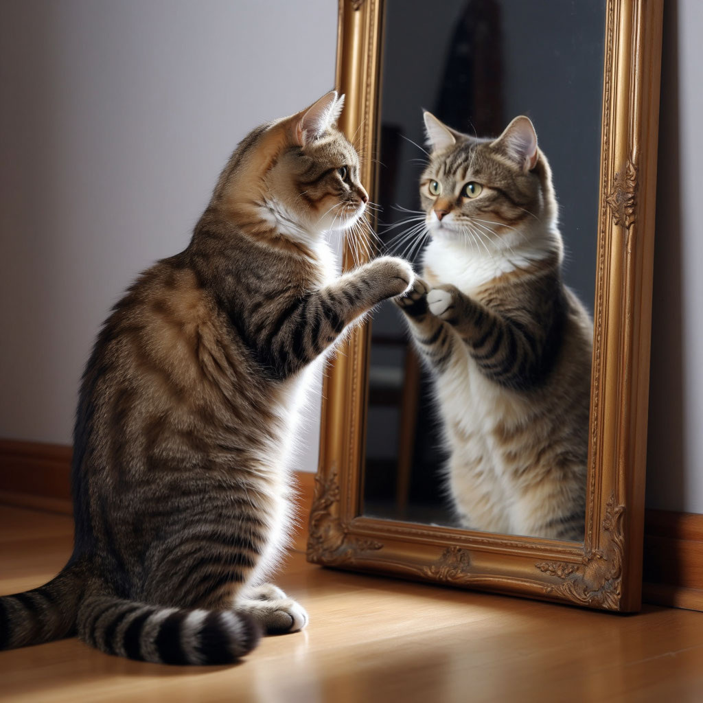Почему кошки не понимают зеркал? Разгадываем тайну кошачьего зрения