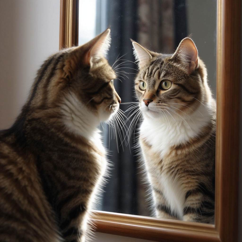 Почему кошки не понимают зеркал? Разгадываем тайну кошачьего зрения