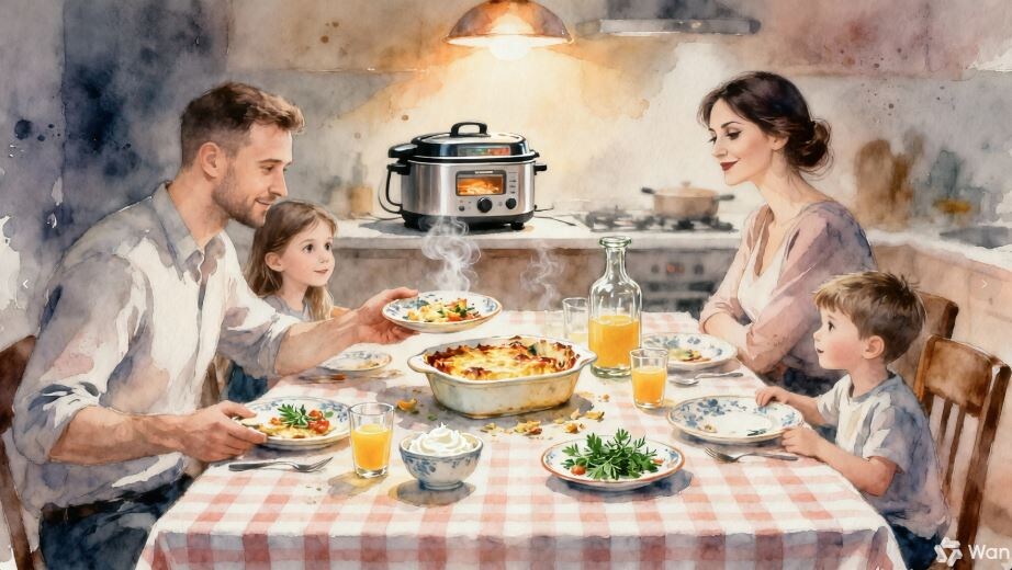 Муж, не зная о замене, попросил добавки