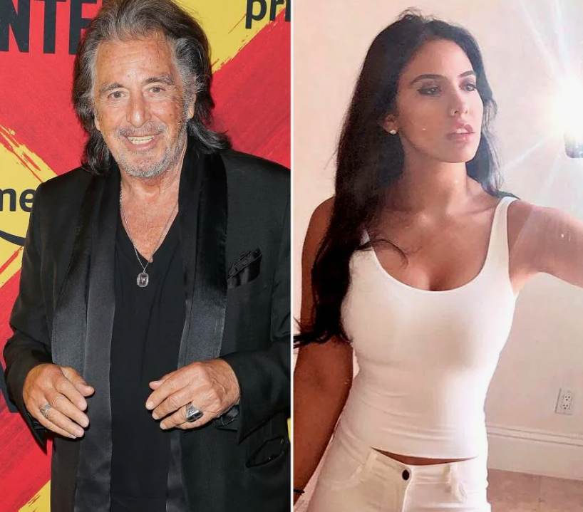 Аль Пачино и его невеста Нур Альфаллах