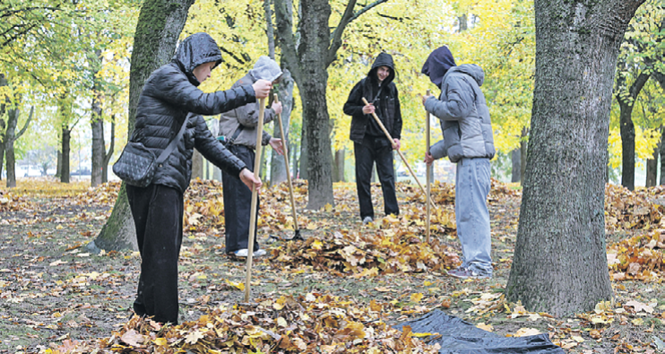 В Беларуси чисто, потому что с детства граждане учатся поддерживать порядок там, где живут. Фото: БелТА