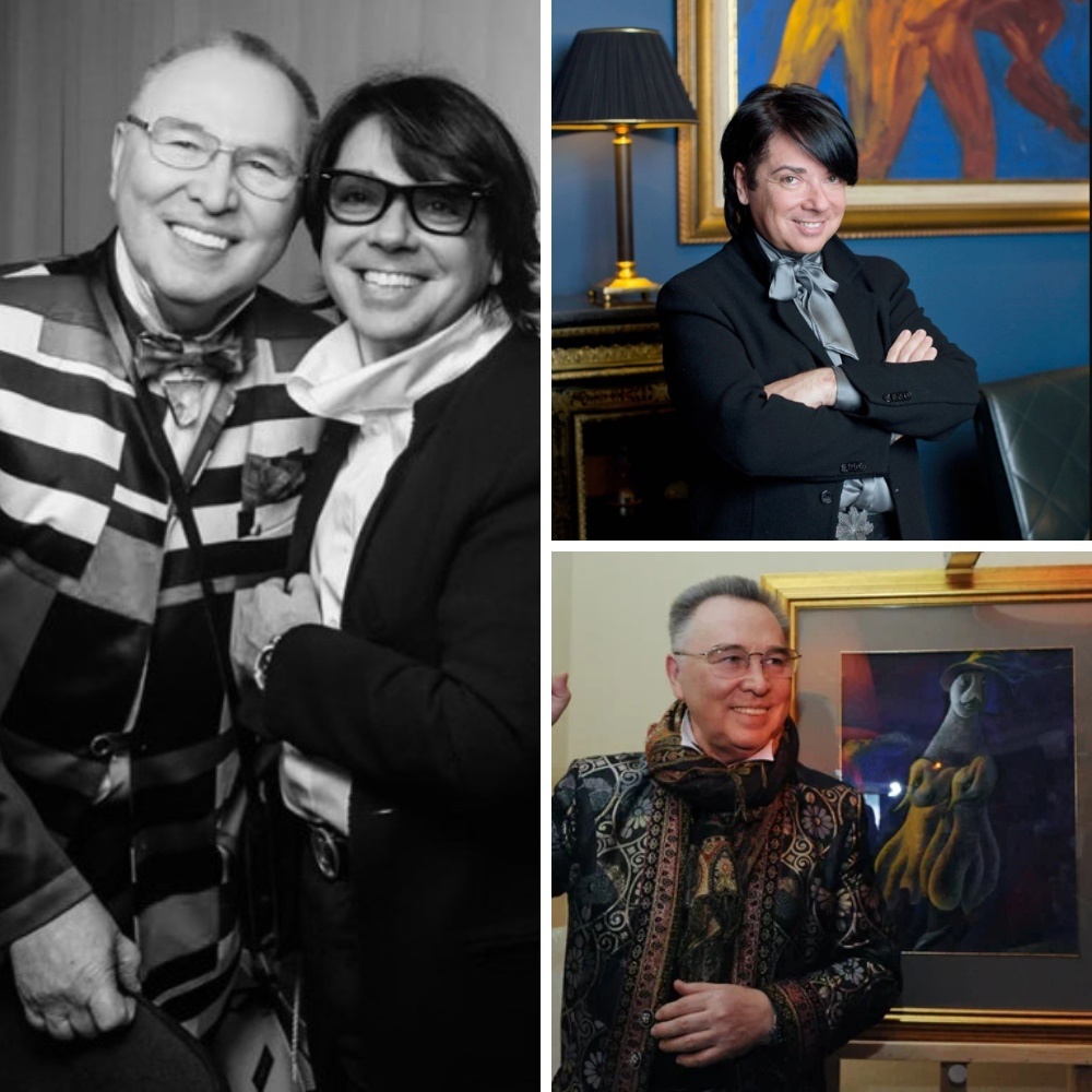 Слава Зайцев и Валентин Юдашкин - гениальные российские модельеры.