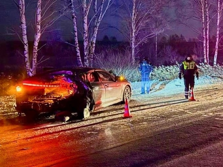     ДТП на 22 километре Сибирского тракта. Фото: vk.com/gibdd_66