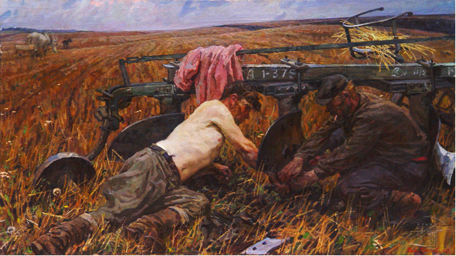 Художник Аркадий Пластов