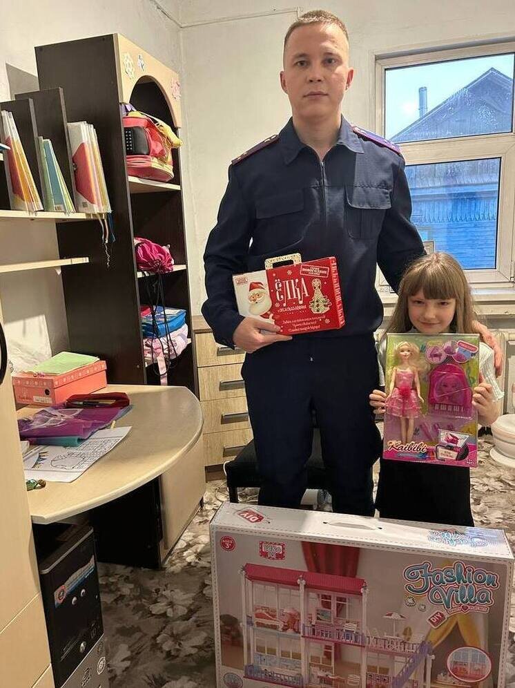     Мечту семилетней жительницы Уссурийска исполнили в Новый год фото: пресс-служба СУ СКР по Приморскому краю