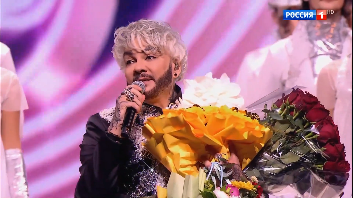 Самые шикарные букеты собрал Филипп Киркоров