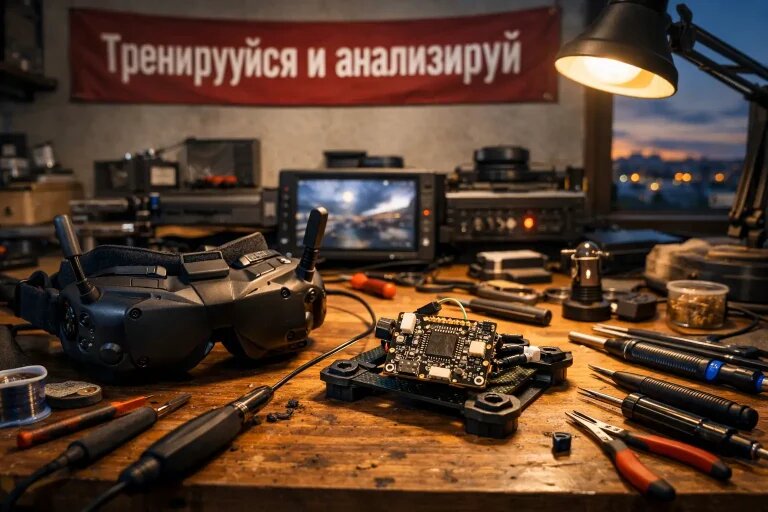    Почему FPV требует мышления, а не только реакции "Обученик"