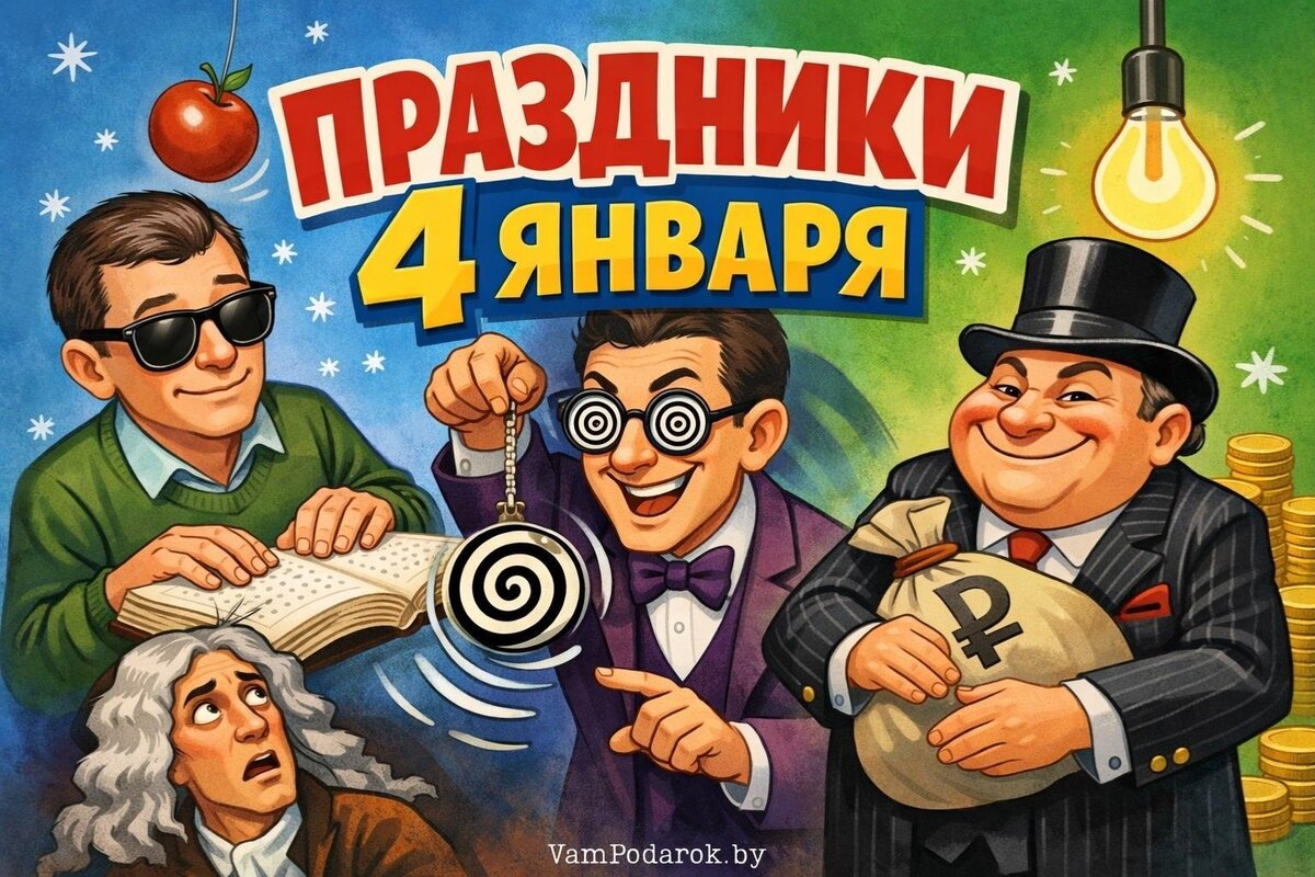 Праздники 4 января 2026 года