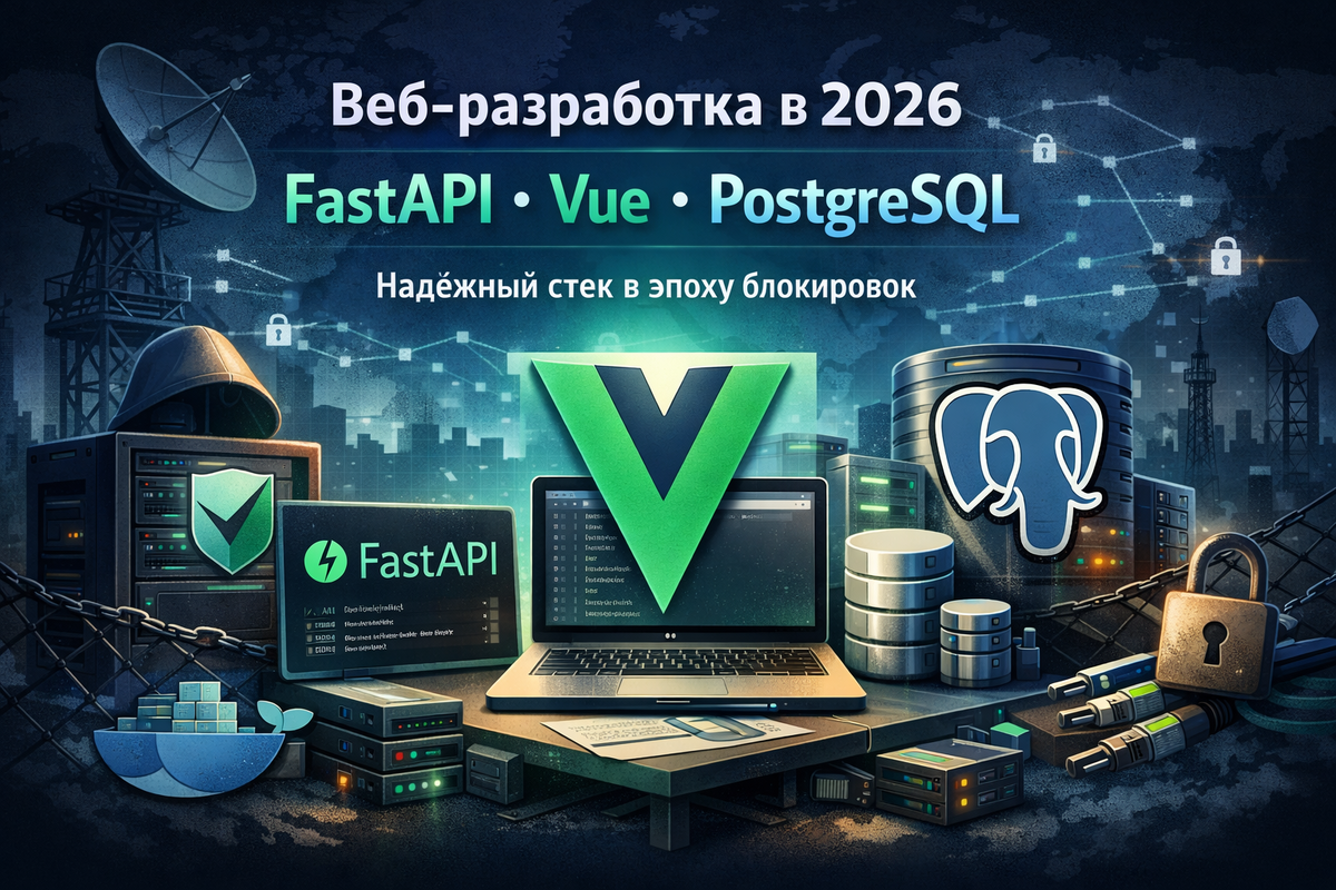 FastAPI + Vue + PostgreSQL