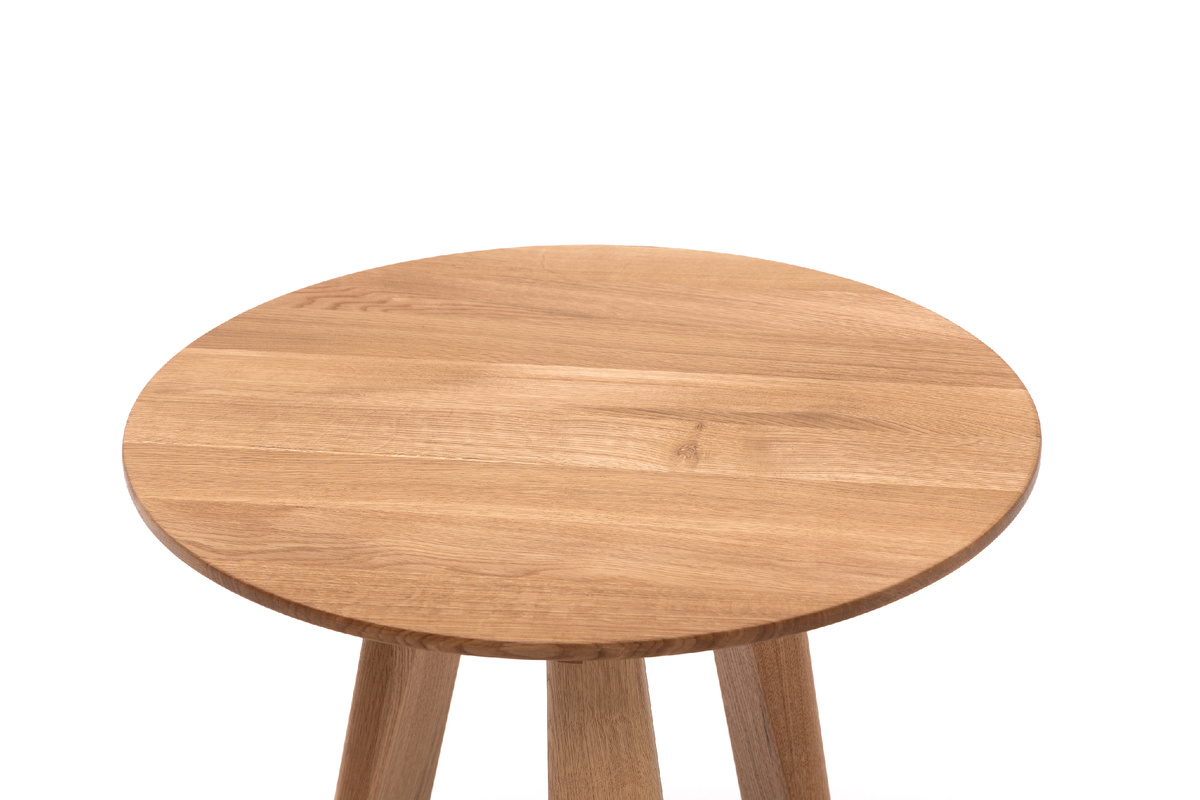 Журнальный стол ТОНГ от мастерской ПОДХОЖУ из массива дуба.