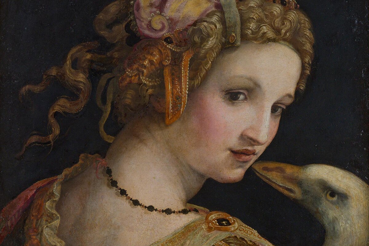 Rijksmuseum, Амстердам📷Микеле Тозини, «Леда», 1560-1570 (фрагмент)