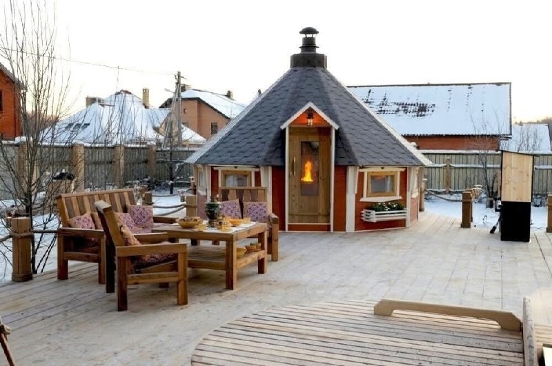 Гриль-домик