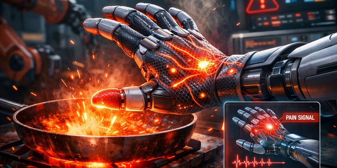 Роботы учатся чувствовать боль: зачем машинам искусственная кожа и почему это меняет будущее.